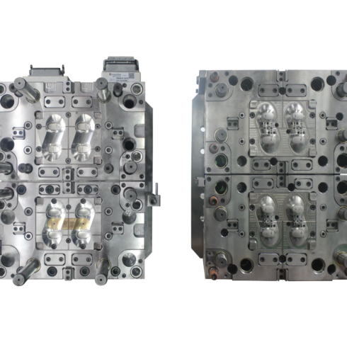 injection mold both sides