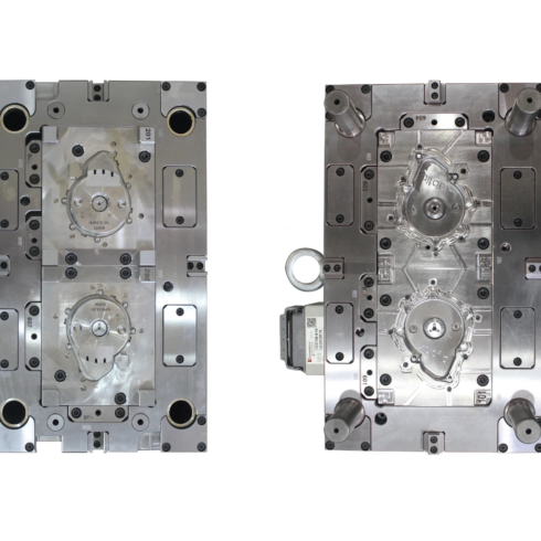 injection mold both sides