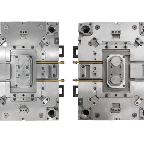 injection mold both sides